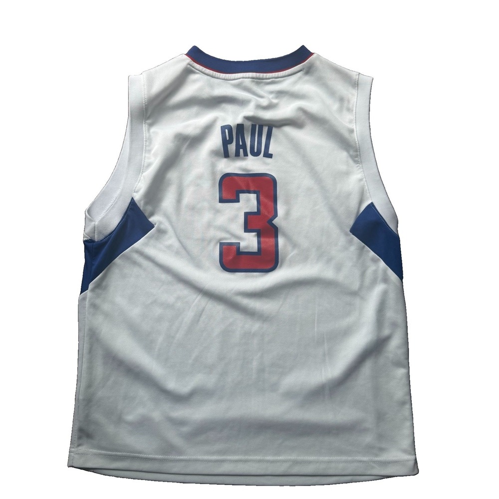 Chris Paul #3 LA Clippers Adidas NBA Jersey White Size Large L CP3 Basketball